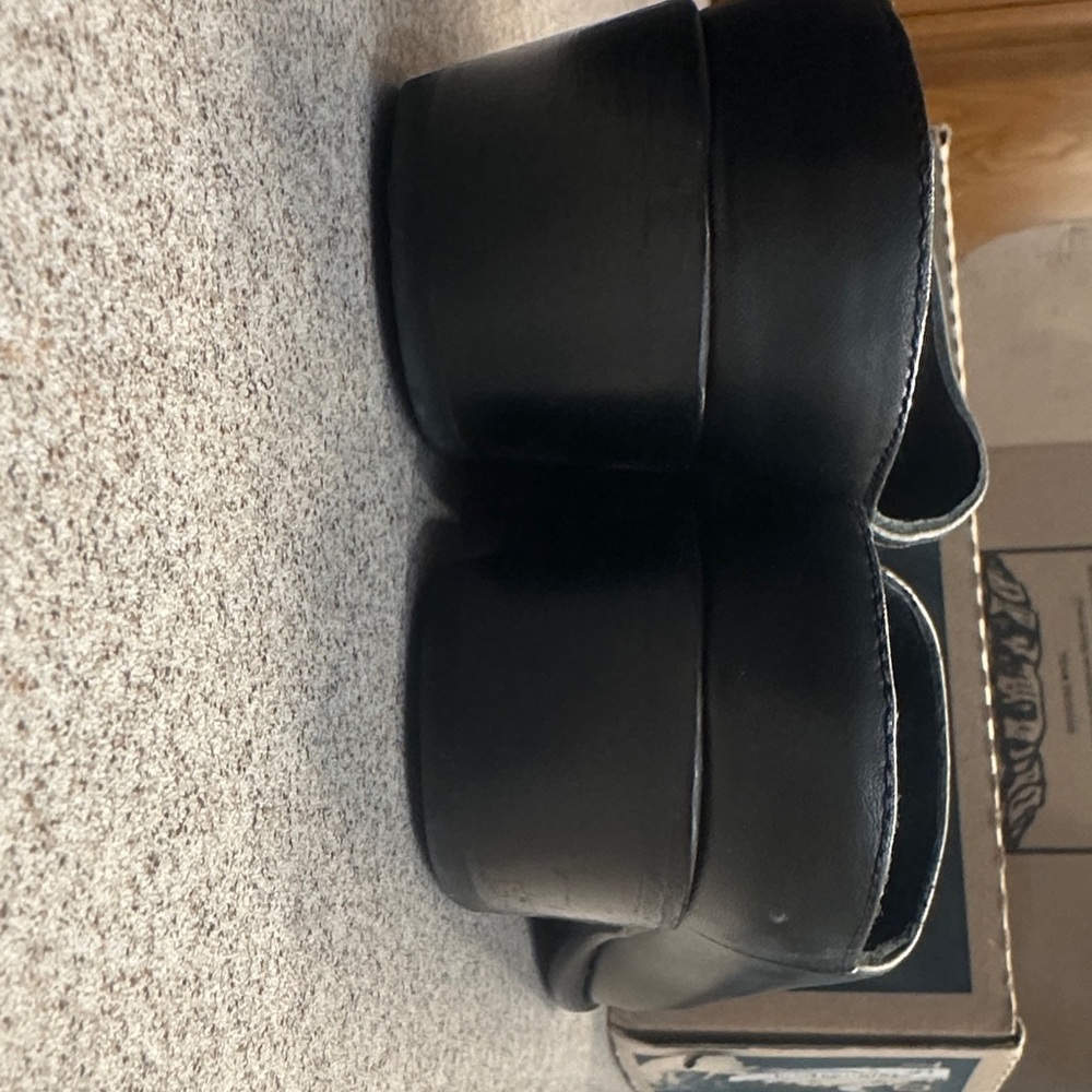 Womens Tecovas Black Leather Sophie Booties - Picture 6 of 11